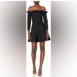 Cinq a Sept Tamra off the shoulder LBD